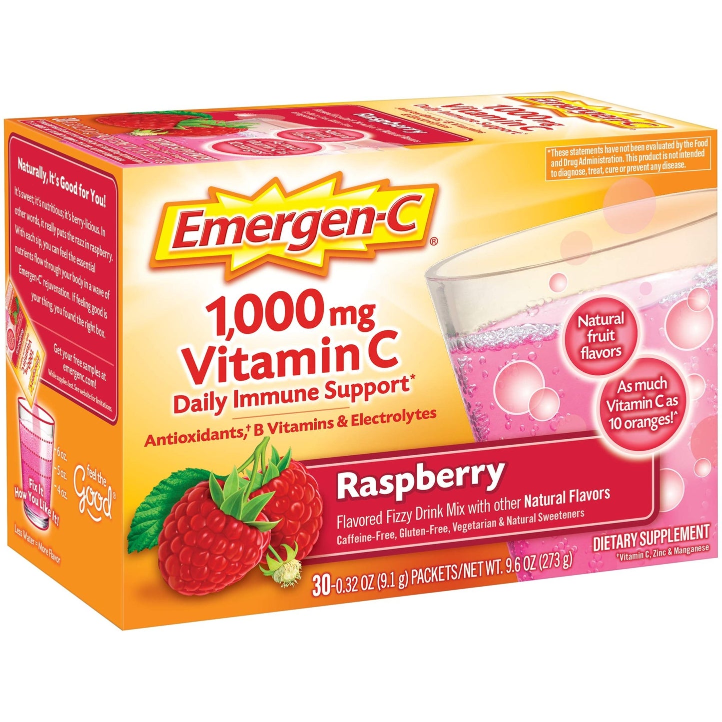 Emergen - C Rasberry 1000mg - Sterling Distributors