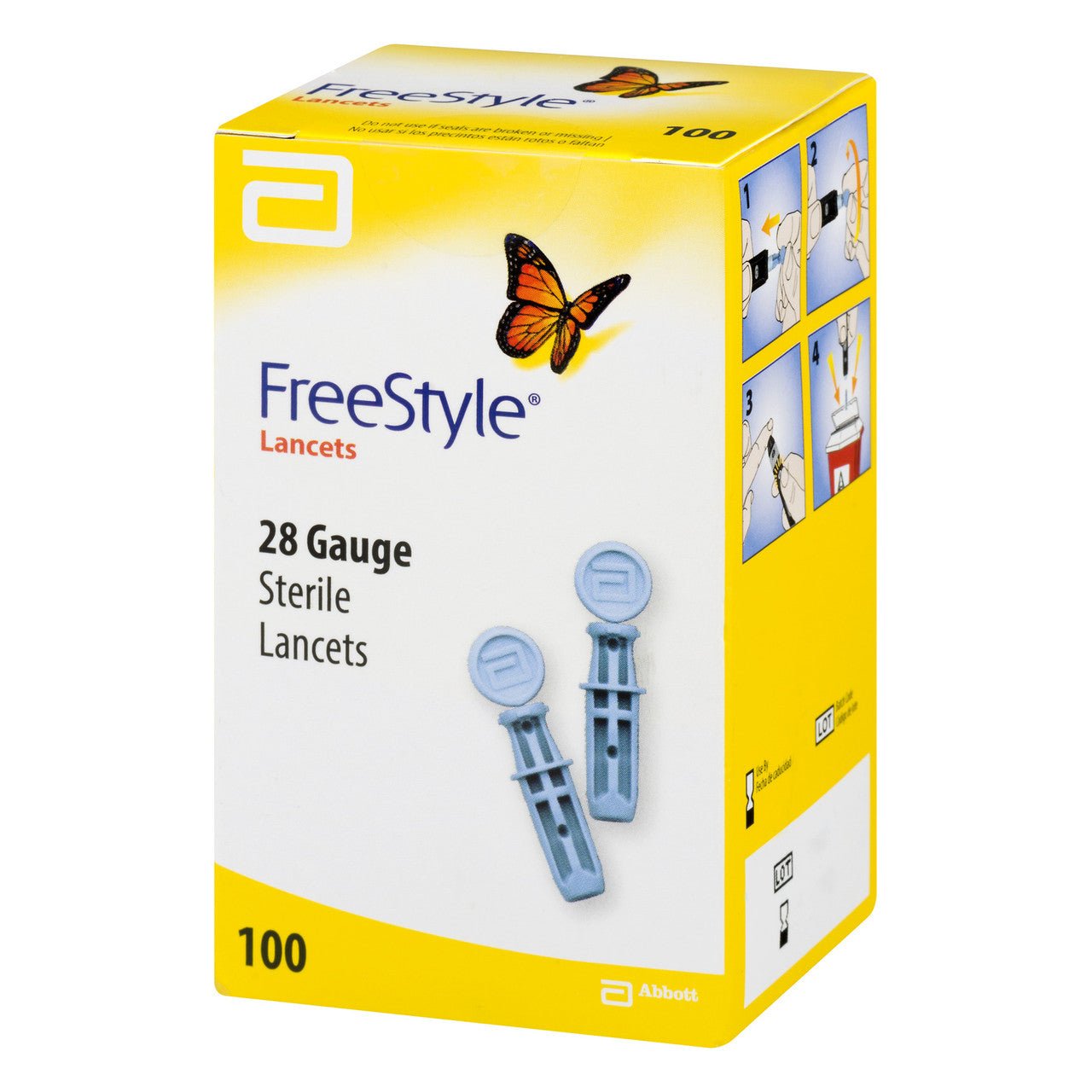 Freestyle Lancets 28g 100ct - Sterling Distributors