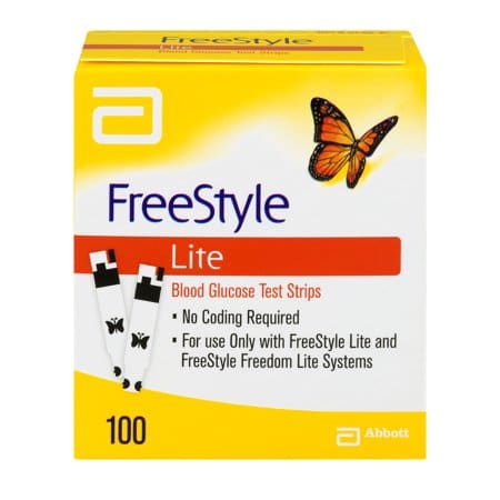 Freestyle Lite Test Strips 50ct Retail