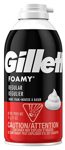 Gillette Foamy Shaving Cream 11 oz - Sterling Distributors