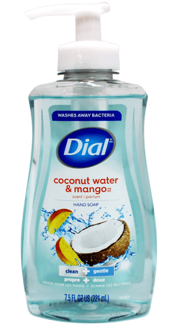 Dial Hand Soap w/ Coconut Water & Mango 7.5 fl oz - Sterling Distributors