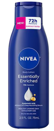 Nivea Essentially Enriched Lotion for Dry Skin 2.5 oz