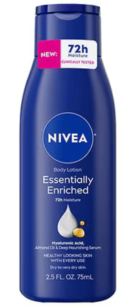 Nivea Essentially Enriched Lotion for Dry Skin 2.5 oz - Sterling Distributors