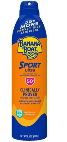 Banana Boat Sport Sunscreen Spray 9.5 oz