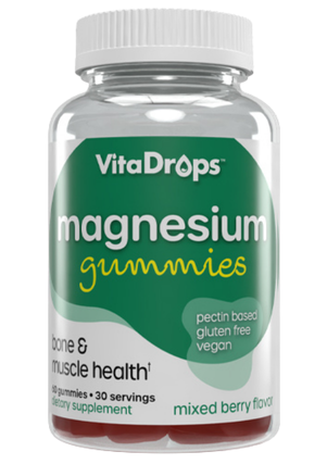 VitaDrops Magnesium Gummies - Mixed Berry Flavor