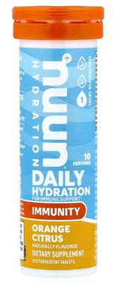 Nuun Daily Hydration Immunity Tablets Orange Citrus 10 ct - Sterling Distributors