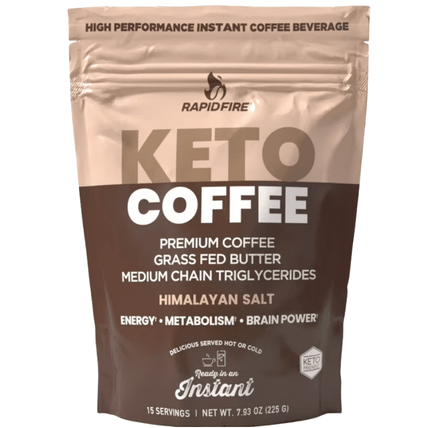 Rapid Fire Ketogenic Coffee Powder Drink - Sterling Distributors