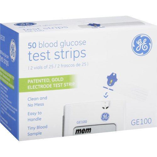 GE100 Blood Test Strips - Sterling Distributors