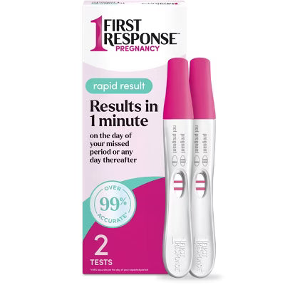 First Response Rapid Result Pregnancy Test - 2ct
