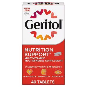 Geritol Multivitamin Supplement Tablets 40ct