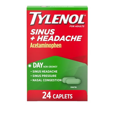 Tylenol Sinus + Headache Caplets 24 ct