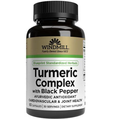 Turmeric Complex with Black Pepper Capsules 60ct