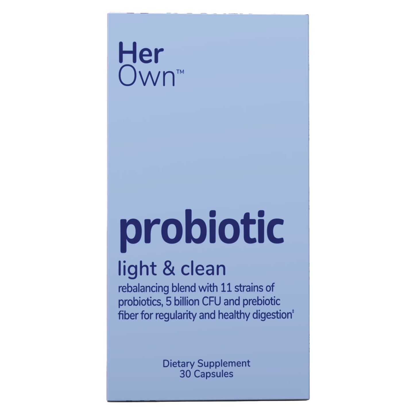 Her Own Probiotic Capsules 30ct
