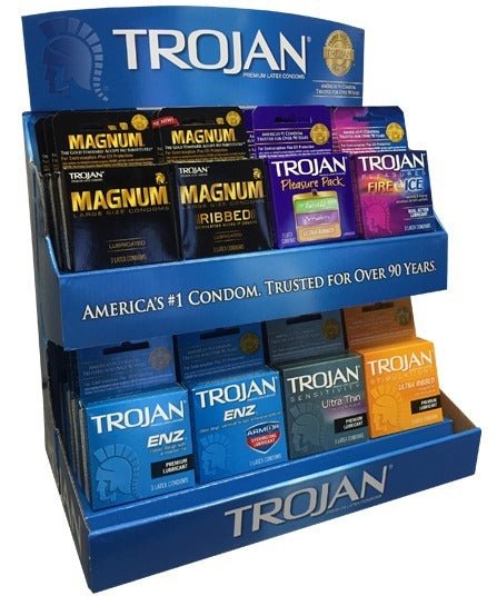 Trojan Display Case 32ct 3 Packs - Sterling Distributors