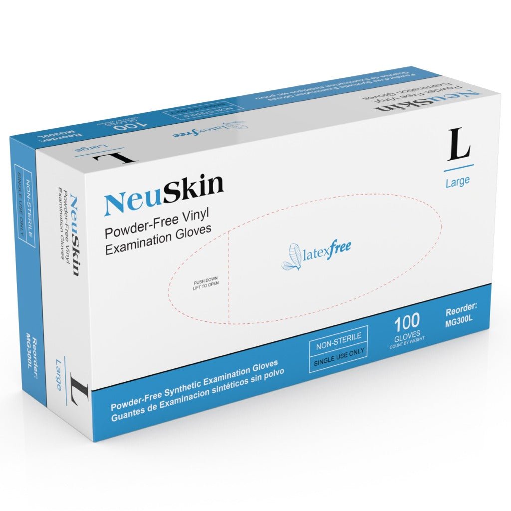 Medgluv Large Vinyl Exam Gloves - Sterling Distributors