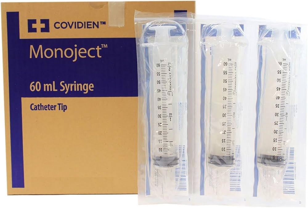Monoject 60cc Cath Tip Syringe - Sterling Distributors