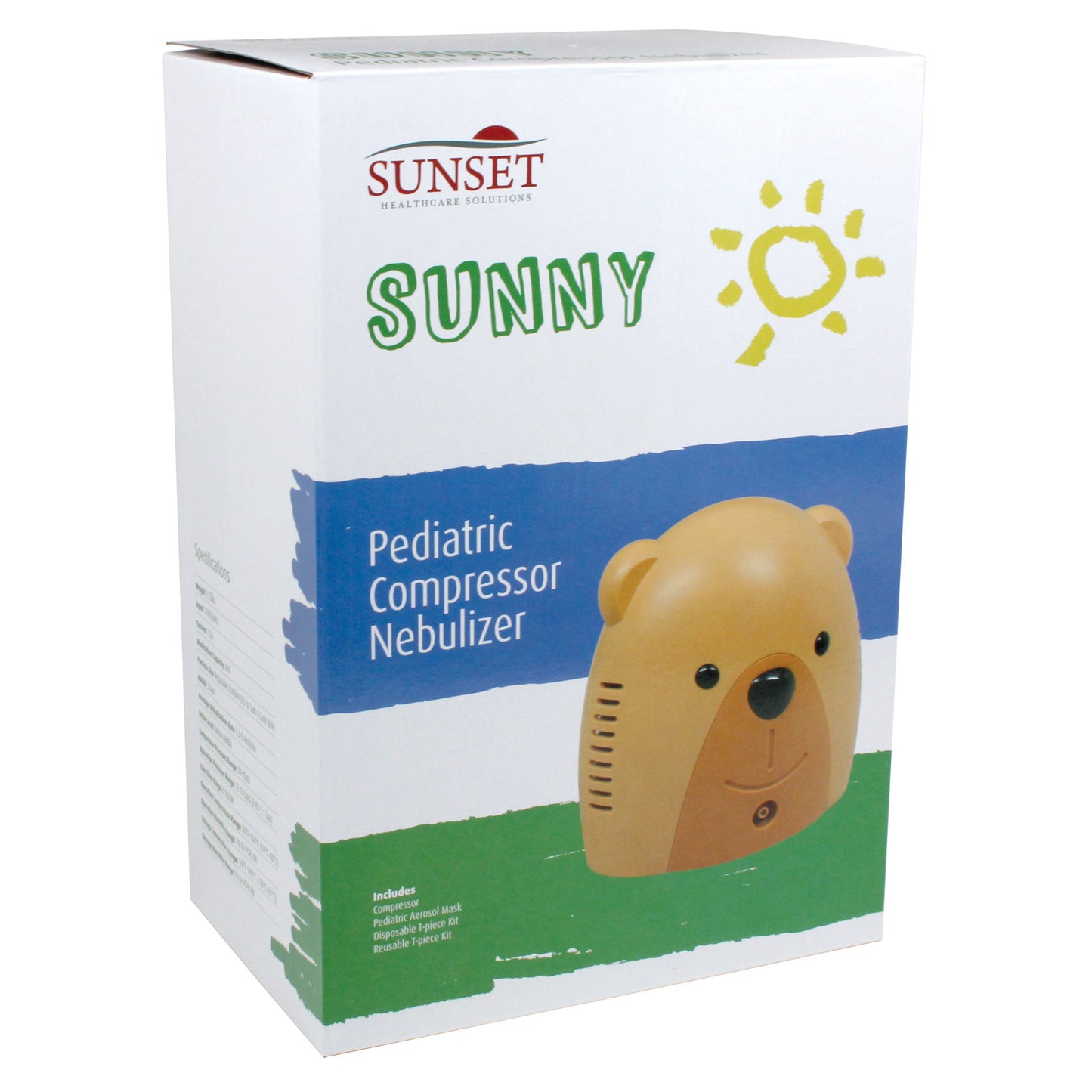 Sunset Bear Pediatric Compressor Nebulizer - Sterling Distributors