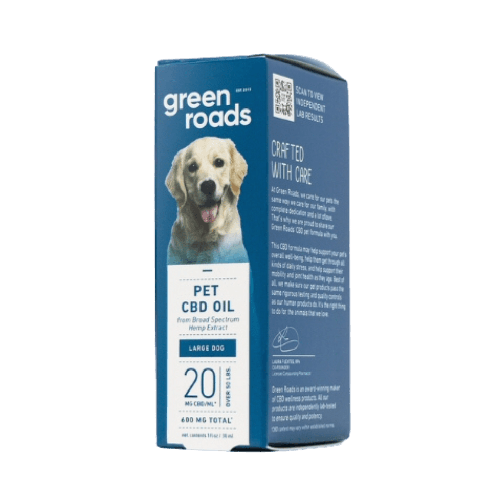 Green Roads Pet CBD Drops Large Dog - Case of 4 - Sterling Distributors