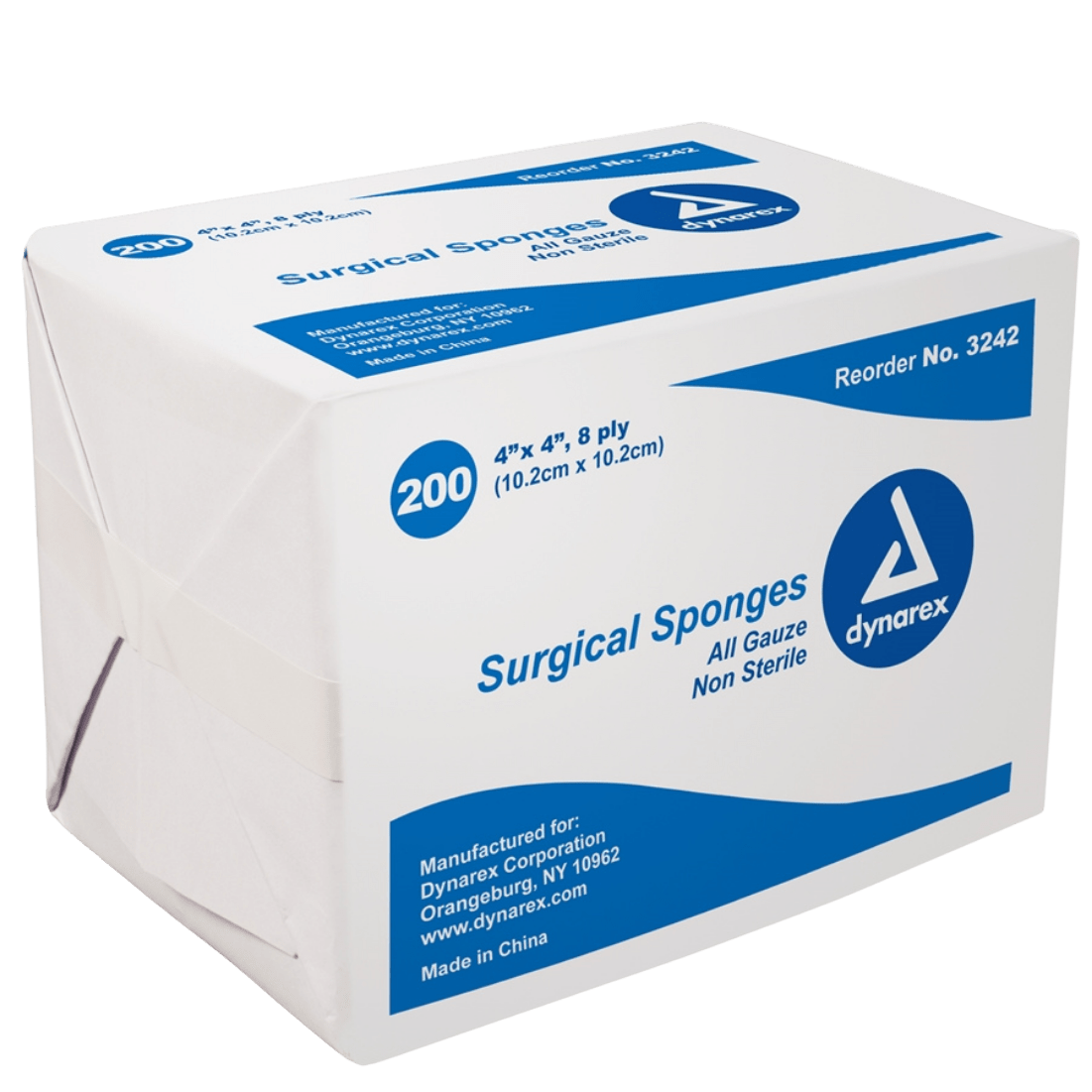 Gauze Sponge N/S 4×4 8 Ply - Sterling Distributors