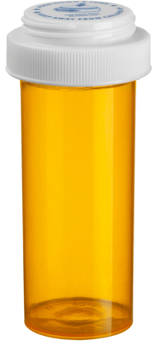 ColorSafe Reversible Cap 30 Dram Amber - Sterling Distributors