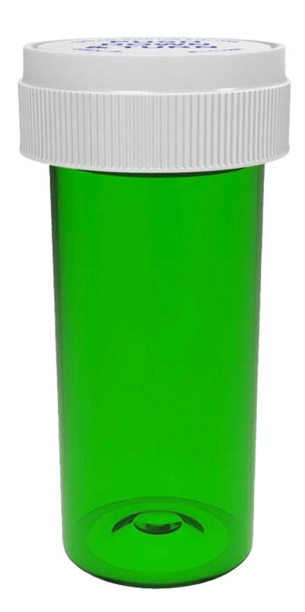 ColorSafe Reversible Cap 30 Dram Green - Sterling Distributors