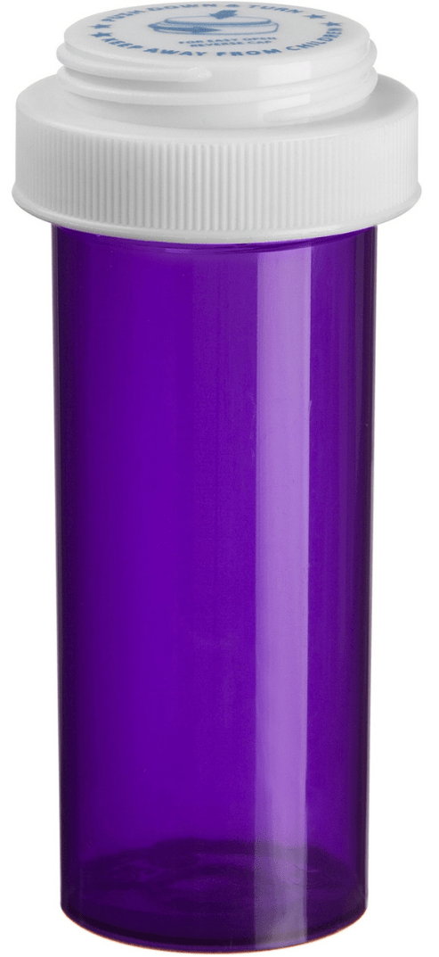 Colorsafe Reversible Cap 8 Dram Violet - Sterling Distributors