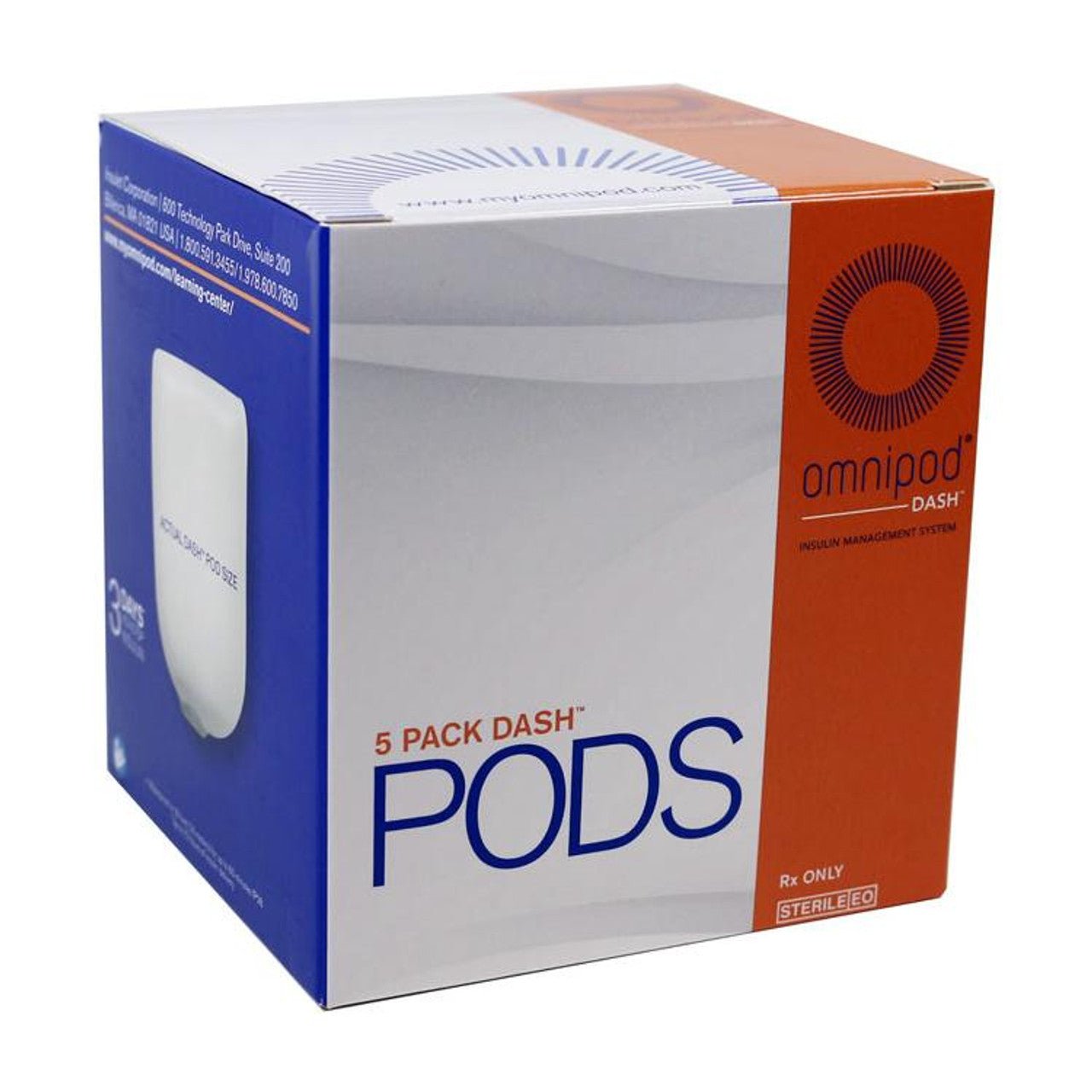 Omnipod Dash 5ct Disposable Pods - Sterling Distributors