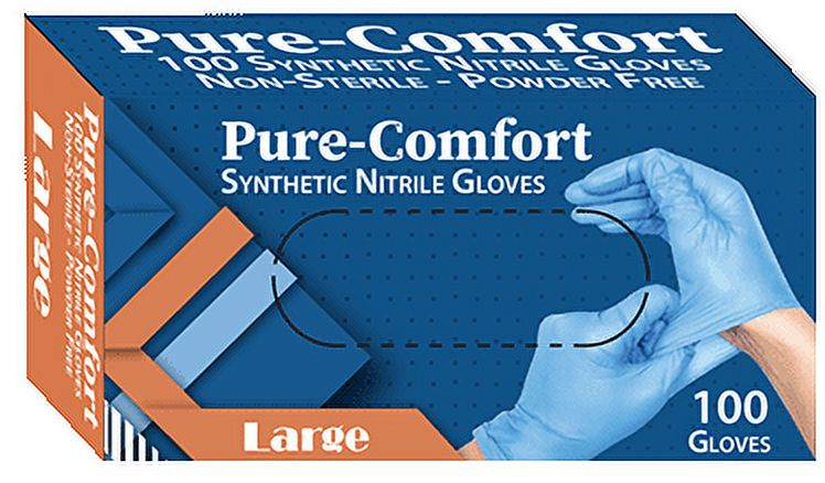 Pure - Comfort Nitrile Gloves Large - Sterling Distributors