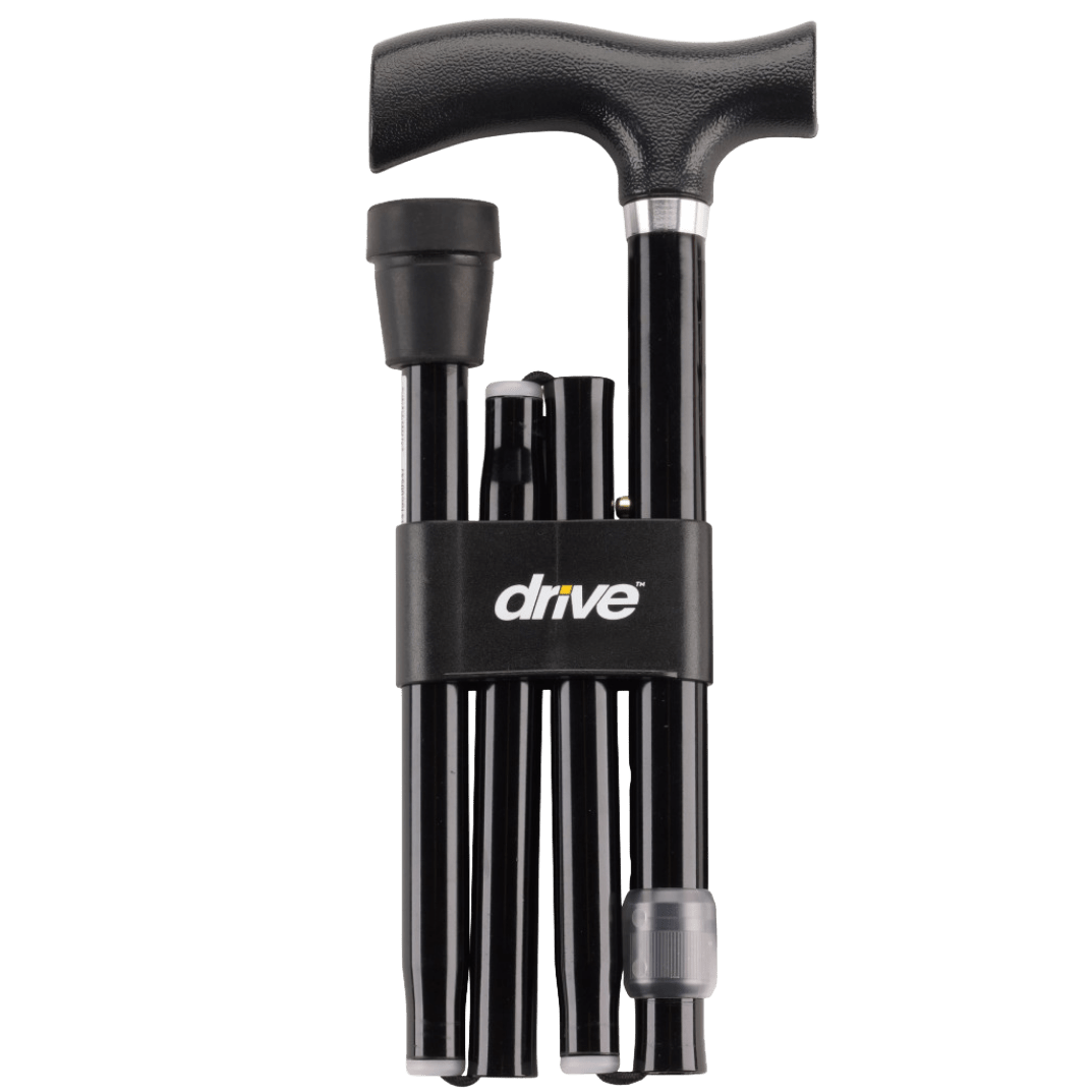Aluminum Folding Canes, Height Adjustable - Sterling Distributors