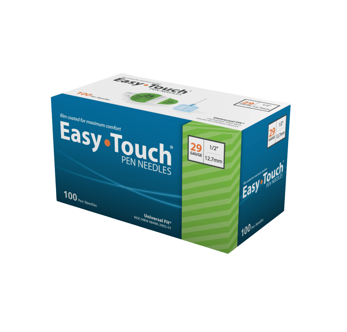 EasyTouch Pen Needle 1/2 Length 29G (12.6 mm) - Sterling Distributors