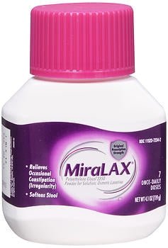 MiraLAX 4.1oz (119G) 7 day - Sterling Distributors