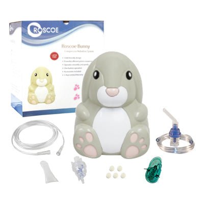 Roscoe Bunny Pediatric Nebulizer (Complete Kit) - Sterling Distributors