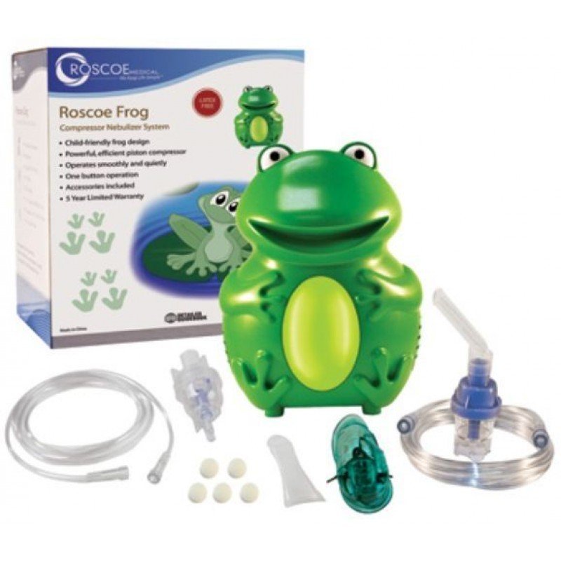 Roscoe Medical Pediatric Frog Nebulizer - Sterling Distributors