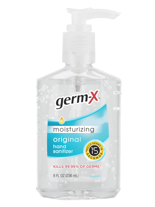 Germ-X 8oz 62% Hand Sanitizer Pump