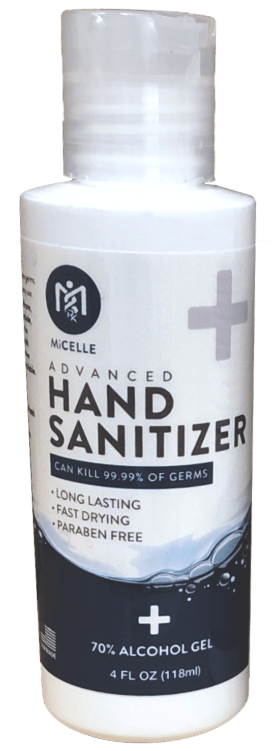 Micelle Hand Sanitizer 4oz 70% Alcohol - Sterling Distributors