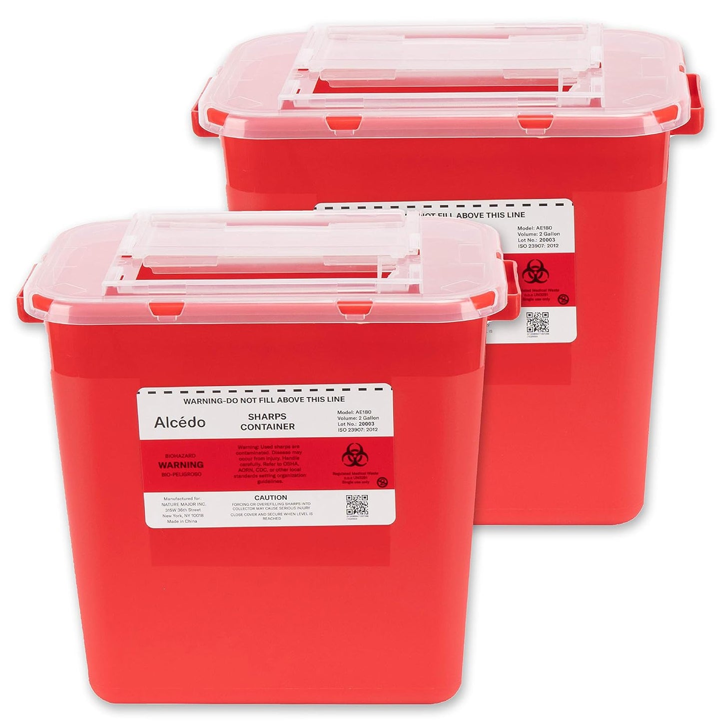 Sharps Container Red 2 Gallon - Sterling Distributors