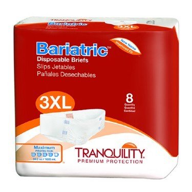 Tranquility Bariatric Brief XL+ TQ - Sterling Distributors