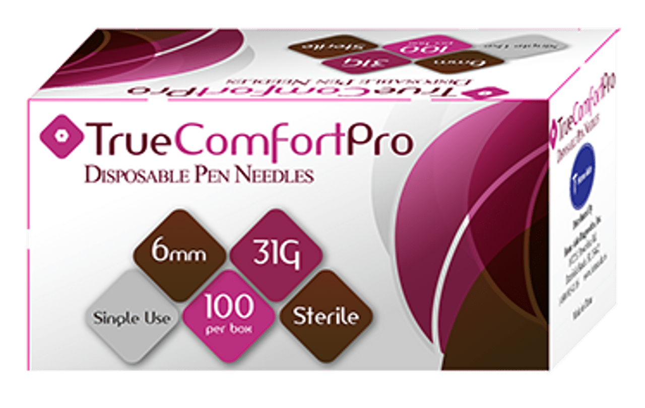 Homeaide TrueComfort Pen Needles 6mm 31G - Sterling Distributors