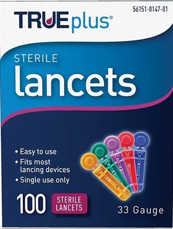 TruePlus Lancets 33g - Sterling Distributors