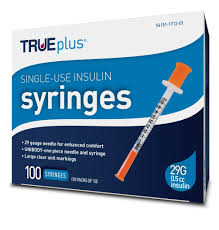 Trueplus Syringe 29g 1/2in .5CC - Sterling Distributors