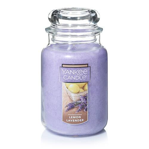 Yankee Candle Lemon Lavender Large 22oz Glass - Sterling Distributors