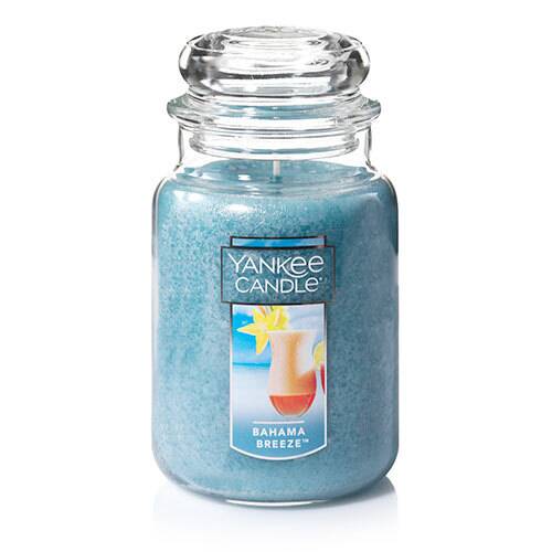 Yankee Candle Bahama Breeze Large 22oz Glass - Sterling Distributors