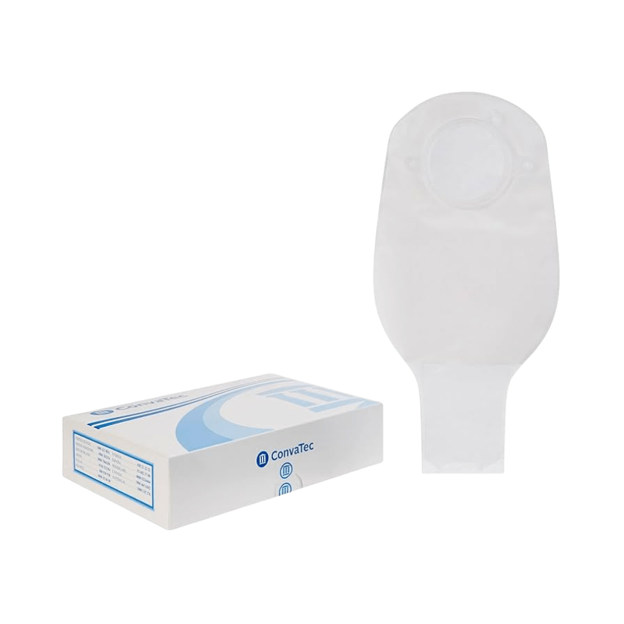 Filtered Colostomy Pouch Sur - Fit Natura® Two - Piece System 12 Inch Length Drainable - Sterling Distributors
