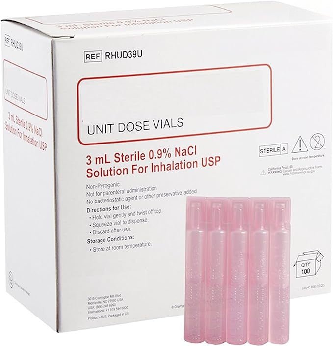 Addipak Prefilled Vials 3mL Normal Saline - Sterling Distributors