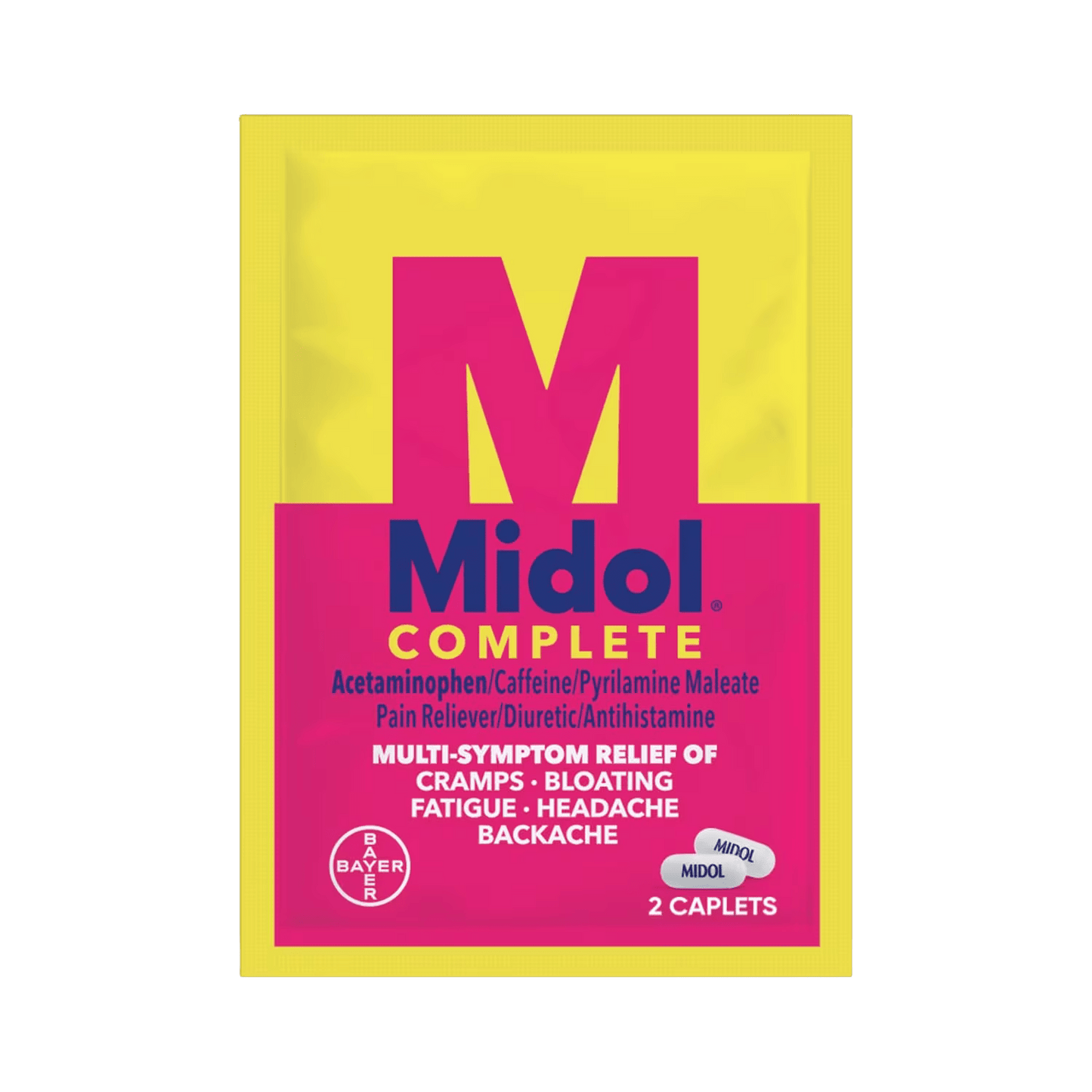 Midol Complete Pain Relief Refill Box of 12 (2 Capsule Pouches) - Sterling Distributors
