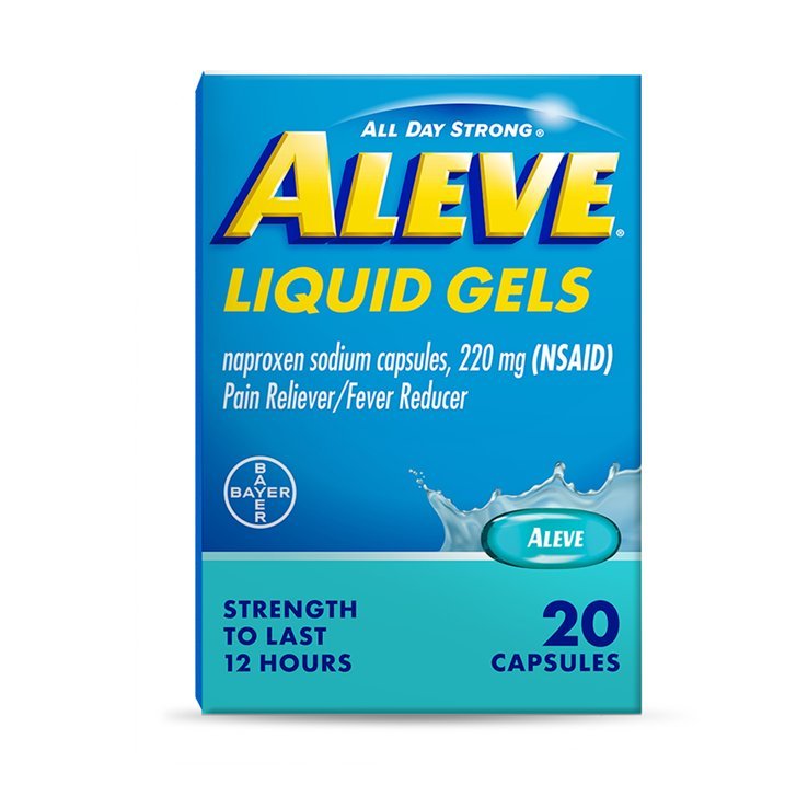 Aleve Liquid Gels 220mg 20ct - Sterling Distributors