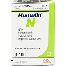 Humulin Lilly N vial 10ml - Sterling Distributors