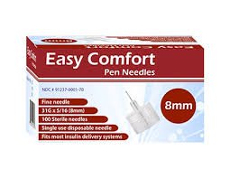 EasyComfort Pen Needle 31g 8mm - Sterling Distributors