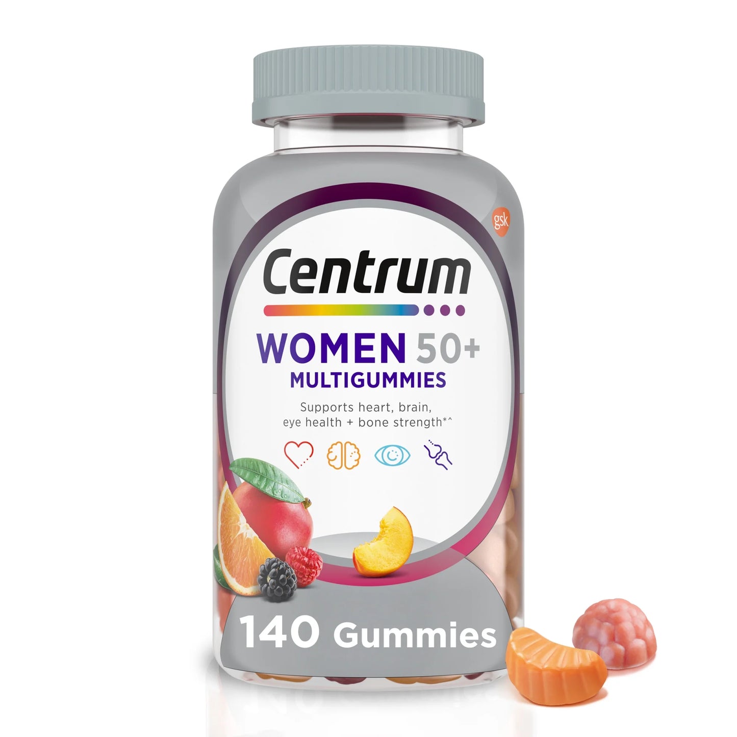 Centrum Women's MultiGummies 50+ 140 Count - Sterling Distributors