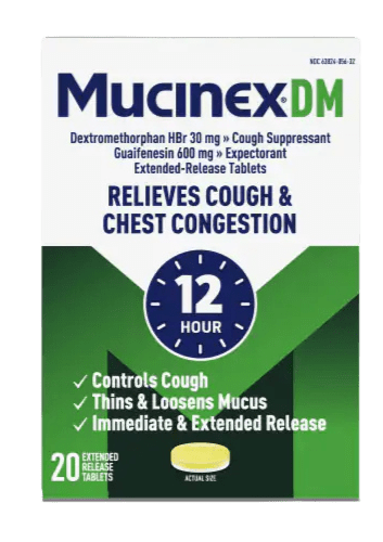 Mucinex DM Tablet 20ct - Sterling Distributors